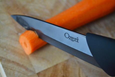 Ozeri Elite Chef Black ceramic knife set