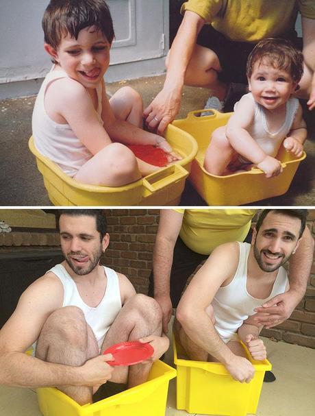25 Hilarious Then And Now Photos 