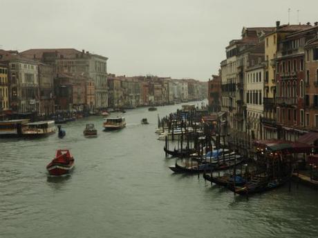 P2100995 霧雨に煙るカナル・グランデ, ヴェネチア Part6 /  Venice Part6   Canal Grande in the misty rain