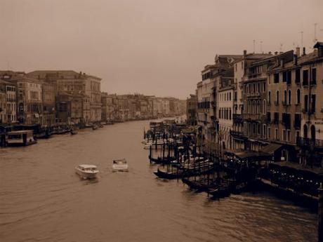 P2100986 霧雨に煙るカナル・グランデ, ヴェネチア Part6 /  Venice Part6   Canal Grande in the misty rain