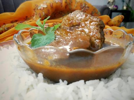 Kashmir and  Wazwaan- Rishta/Rista Meat Balls in a Spicy Red Gravy