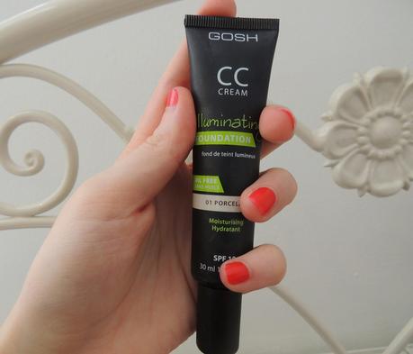 GOSH CC Illuminating Foundation 01 - How I Apply It and Review.