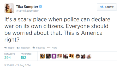 Celebrities React to the Ferguson Protests