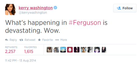 Celebrities React to the Ferguson Protests