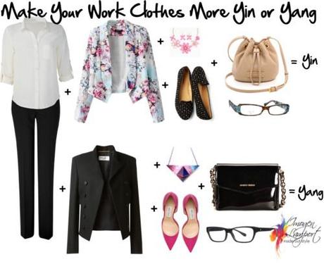 make your work outfit more yin or yang
