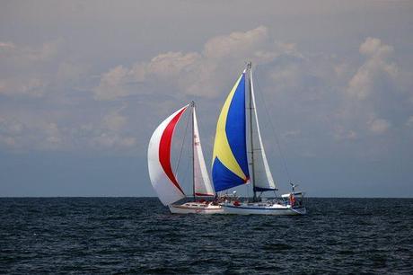 spinnakers asymmetric sail sailing downwind