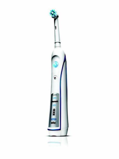 Oral B SmartSeries Toothbrush side view.