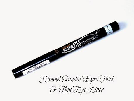 Rimmel ScandalEyes Thick andThin Eye Liner Reviews