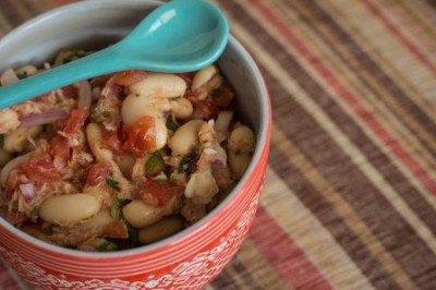 Meatless Monday Tuna and Cannellini Bean Salad Meatless Monday Tuna and Cannellini Bean Salad