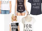 Virtual Shopping French Fashion Tees