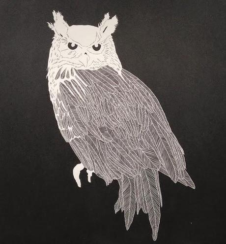 paper arts | cut paper illustrations