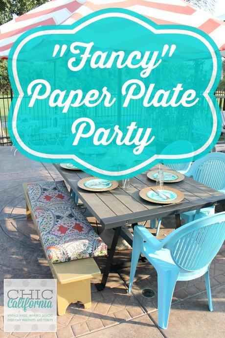 Fancy Paper Plate Party 2