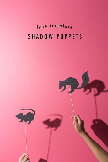 Shadow puppets & Cricut template
