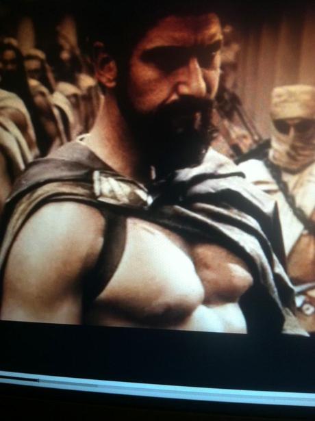 Gerard Butler has boobs 300