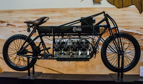 Curtiss Motorcycle with a V8 Engine