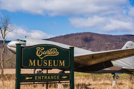 Curtiss Museum exterior Hammondsport, NY
