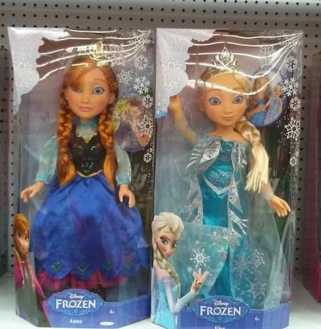Disney Anna and Elsa dolls