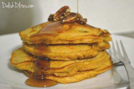 Sweet Potato-Pecan Pancakes