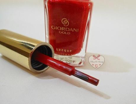 Oriflame Giordani Gold Lacquer Brilliance Royal Red