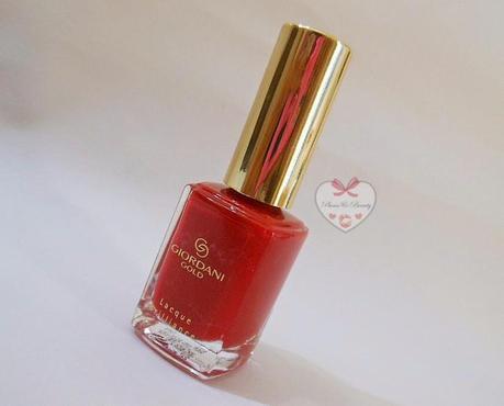 Oriflame Giordani Gold Lacquer Brilliance Royal Red