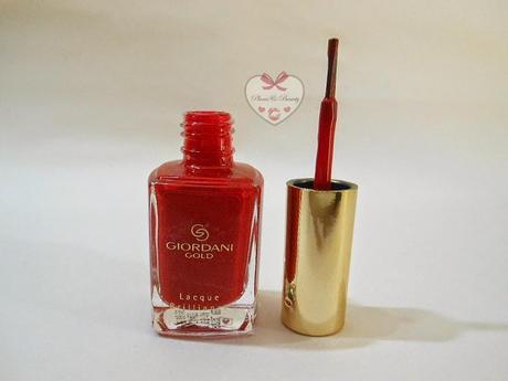 Oriflame Giordani Gold Lacquer Brilliance Royal Red