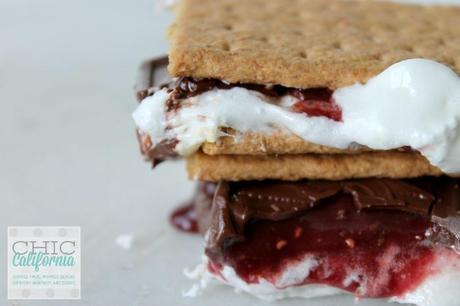 Raspberry San Francisco S'more