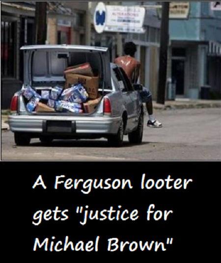 Ferguson looter