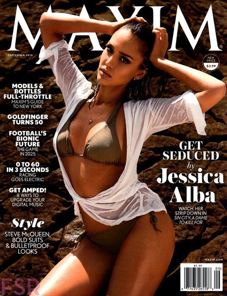 Jessica Alba Cover Maxim September Issue