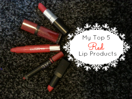 My Top 5 Red Lip Products