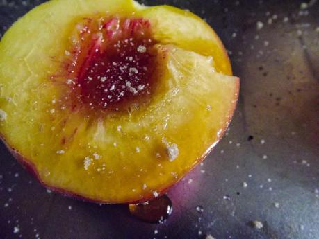 Whim of the South Bakes: Baked Honey & Brown Sugar Peaches