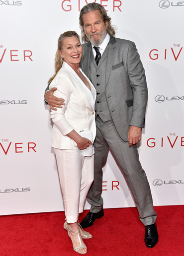 jeff bridges at nyc premier of the giver film mens fashion 