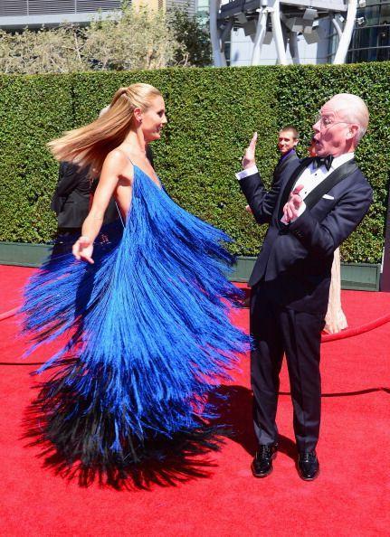 2014 Creative Emmy Awards August 2014 heidi klum and tim gunn mens fashion 