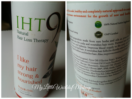Lass Naturals IHT9 Natural Hair Loss Therapy Hair Oil Review