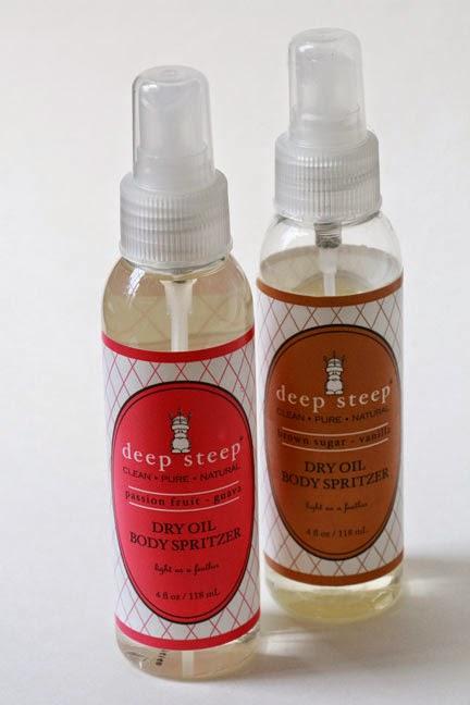 Deep Steep Dry Oil Spritzers for Seriously Soft Skin