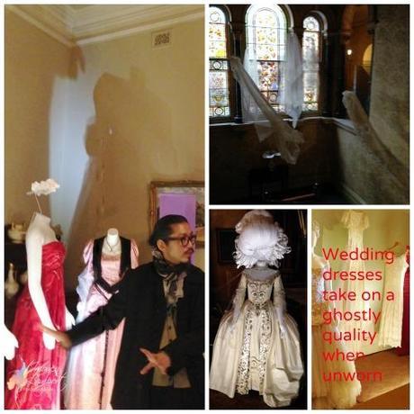 Ghostly wedding dresses