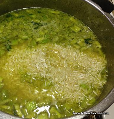 CELERY RICE RECIPE | HOW TO MAKE CELERY PULAO