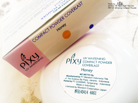 Review: Pixy UV Whitening Compact Powder Coverlast