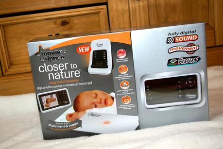 Tommee Tippee digital video sensor mat monitor