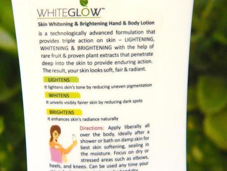 Lotus Herbals Whiteglow Hand and Body Lotion Review (4)