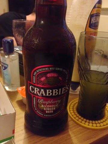 Today's Review: Crabbie's Raspberry Alcoholic Ginger Beer