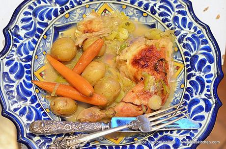 ~new zealand chicken & roasted root vegetables~