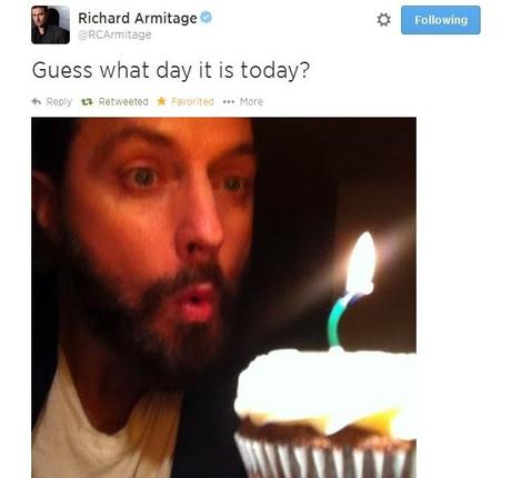 FLY HIGH HAS A FACEBOOK PAGE, RICHARD ARMITAGE HAS A TWITTER