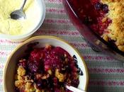 Late Summer Berry Crumble