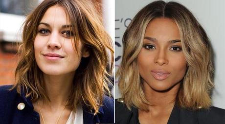 wavy celebrity hairstyles 2014 long bob