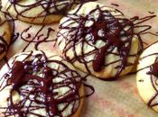 Dark Chocolate Drizzled Ginger Butter Cookies