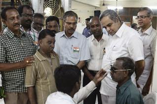 SYMA Eye Camp - writes The Hindu Downtown