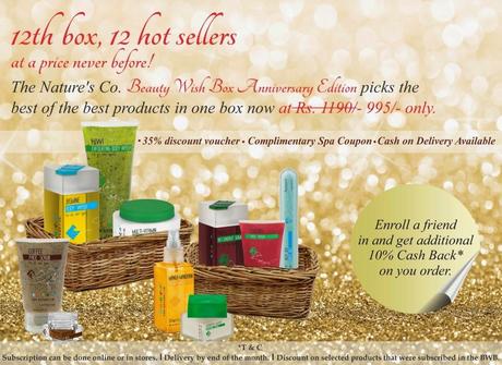 The Nature's Co. Anniversary Special Edition BeautyWish Box Discount
