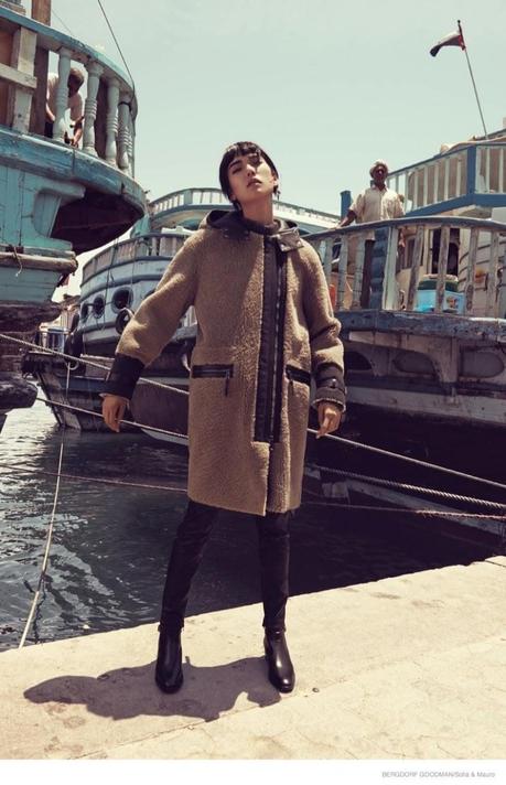 TAO OKAMOTO FOR BERGDORF GOODMAN’S FALL CATALOGUE