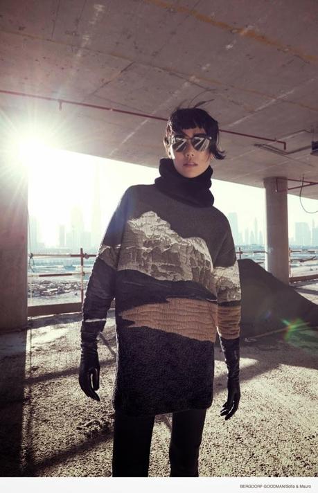 TAO OKAMOTO FOR BERGDORF GOODMAN’S FALL CATALOGUE