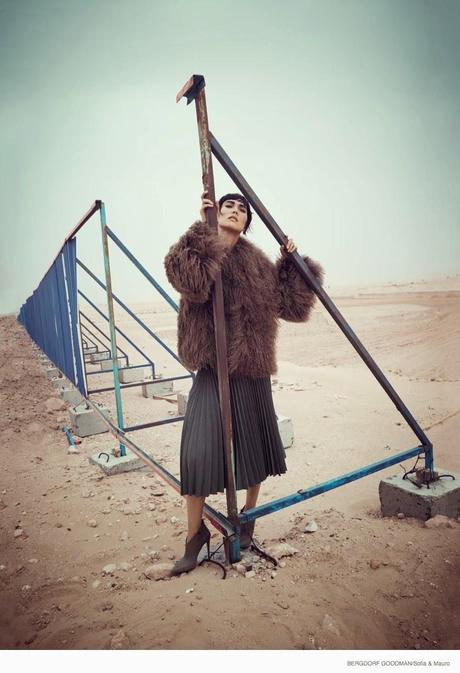 TAO OKAMOTO FOR BERGDORF GOODMAN’S FALL CATALOGUE